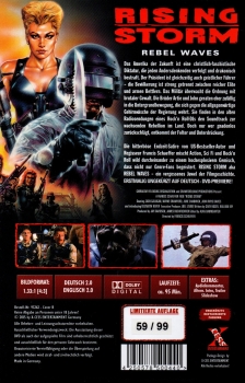 Rising Storm - Where Hereos are Outlaws - Große Hartbox von X-Cess Entertainment - Uncut Limited Edition - Cover B